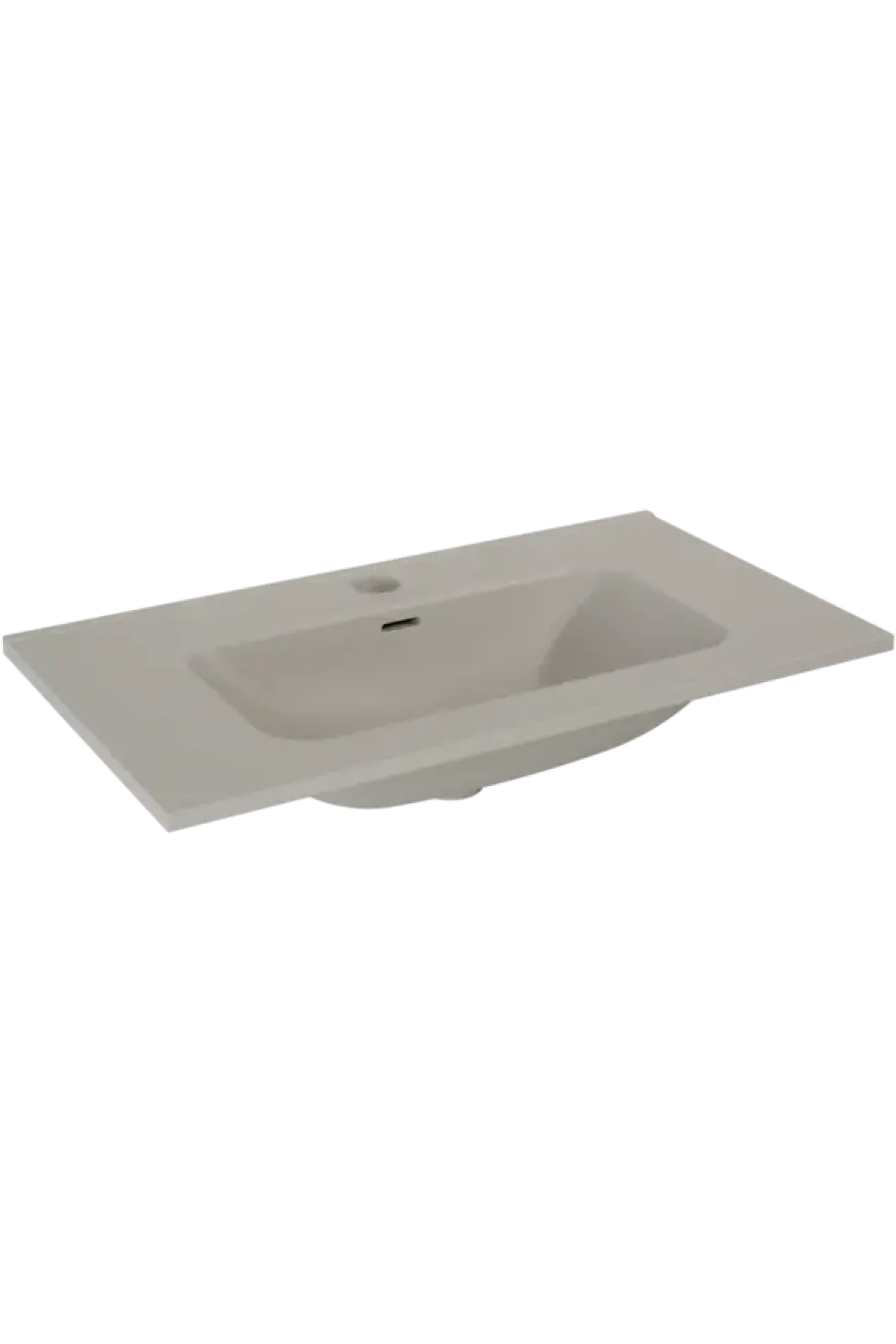 Atlantic Wastafel Skappa 80 cm taupe