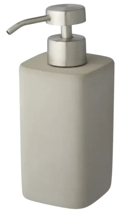Atlantic zeepdispenser RVS/beton Lichtgrijs
