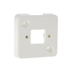 Attema montageplaat enkel leidinggootsysteem K25 wit