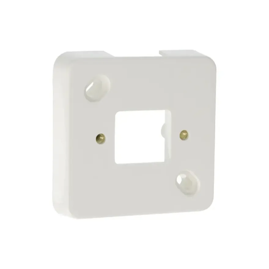 Attema montageplaat enkel leidinggootsysteem K25 wit