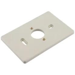 Attema Montageplaat 2-Voudig Opbouw Crème