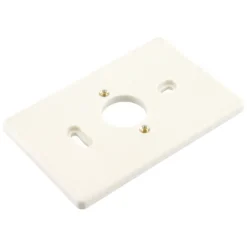 Attema Montageplaat Wit voor Combinatie en 2-Voudig Opbouw