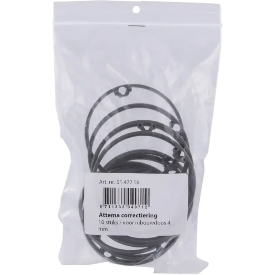 Attema Verhogingsring 4 mm 10 Stuks