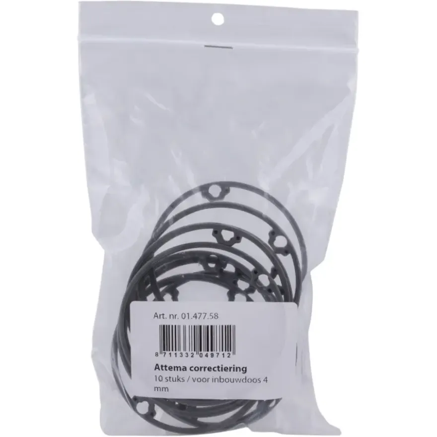 Attema Verhogingsring 4 mm 10 Stuks