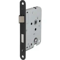 ATZ Insteekslot cilinderslot met zwarte voorplaat Doorn 50mm PC 55mm