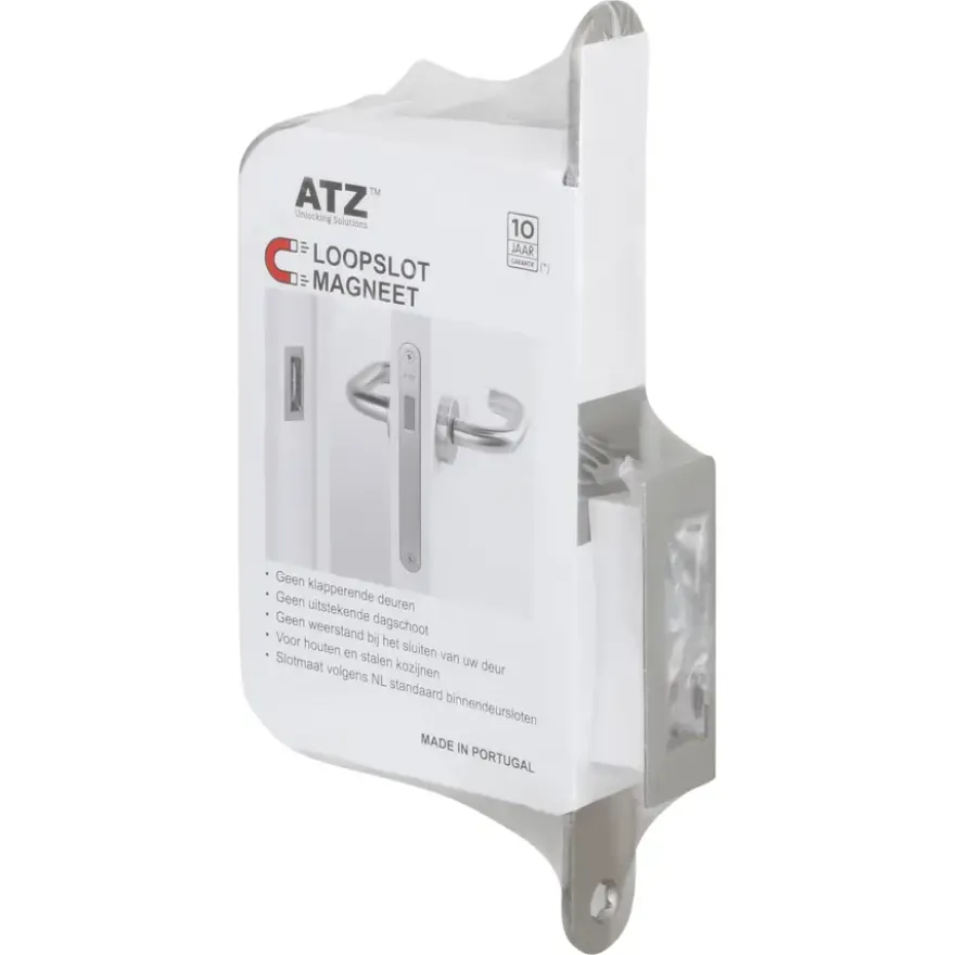 ATZ Magneet insteekslot loopslot met RVS voorplaat Doorn 50mm