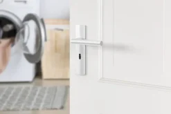 AXA deurkrukset Curve Milan aluminium blindschild klaviersleutel