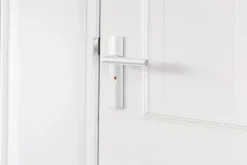 AXA deurkrukset Curve Milan aluminium blindschild zilver wc-/badkamersluiting 63/8