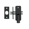 AXA inboorgrendel doornmaat 25mm zwart incl sluitplaat