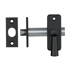 AXA inboorgrendel doornmaat 50mm zwart incl sluitplaat