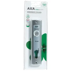 AXA langschild binnendeur aluminium kruk/cilinder 72 mm