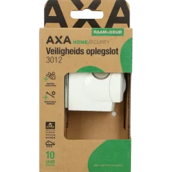 AXA oplegslot SKG 1-ster buitendraaiend wit
