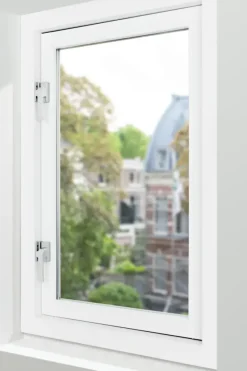 AXA Raamsluiting design met nok rechts aluminium