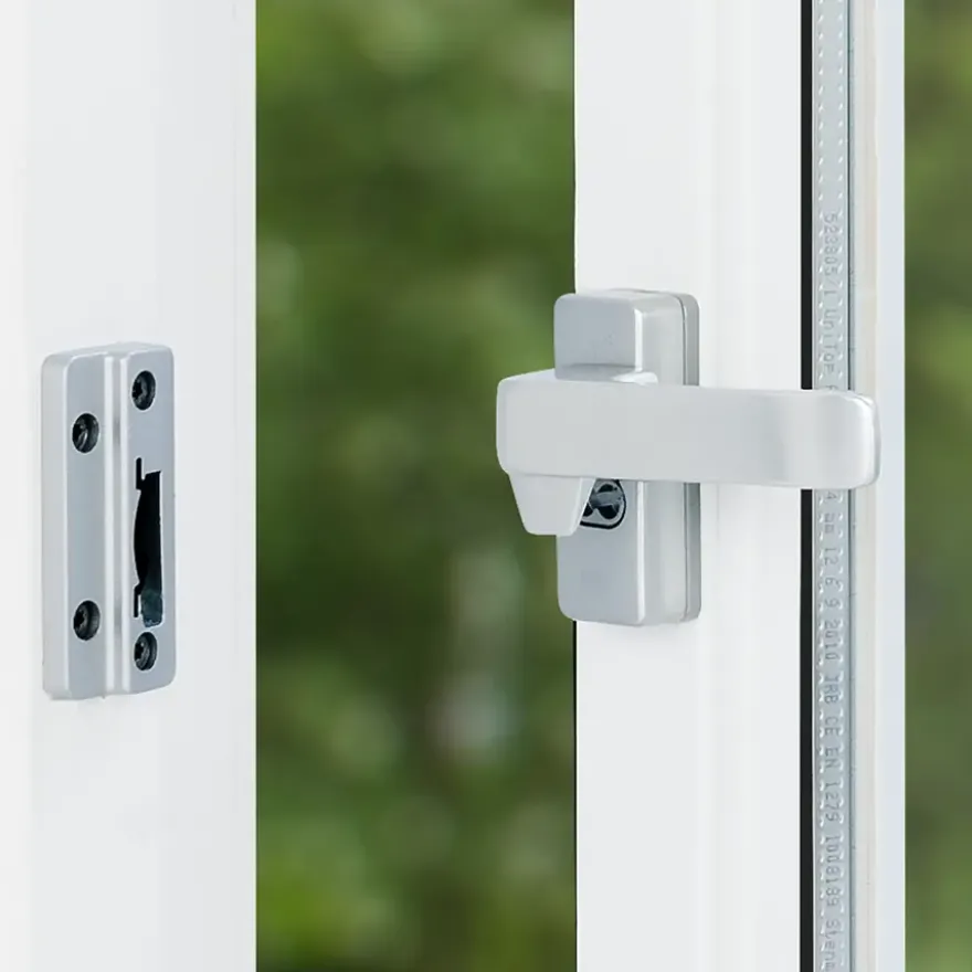 AXA Raamsluiting design met nok rechts aluminium