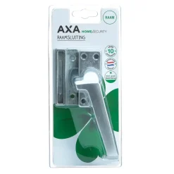 AXA raamsluiting met nok rechts aluminium buitendraaiend