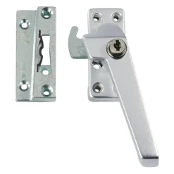 AXA raamsluiting met slot SKG 1-ster rechts aluminium buitendraaiend