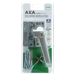 AXA raamsluiting met slot SKG 1-ster rechts aluminium buitendraaiend