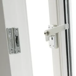 AXA raamsluiting met slot SKG 1-ster rechts aluminium buitendraaiend
