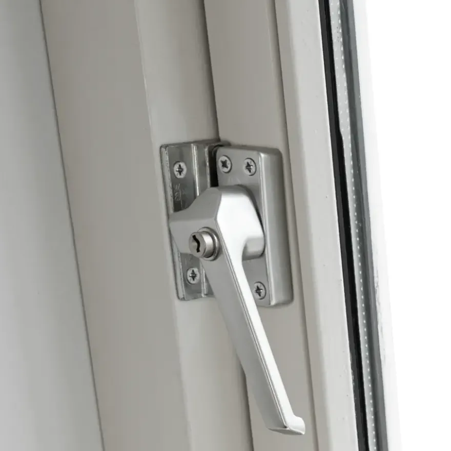 AXA raamsluiting met slot SKG 1-ster rechts aluminium buitendraaiend