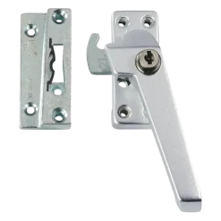 AXA Raamsluiting met slot SKG 1-ster rechts aluminium