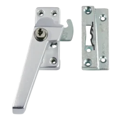 AXA Raamsluiting met slot SKG 1-ster links aluminium