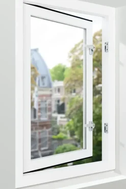 AXA Raamsluiting met slot SKG 1-ster links aluminium