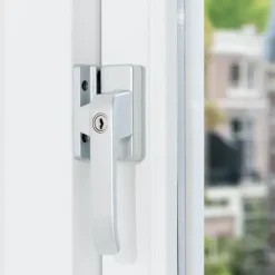 AXA raamsluiting rechts aluminium SKG 1-ster