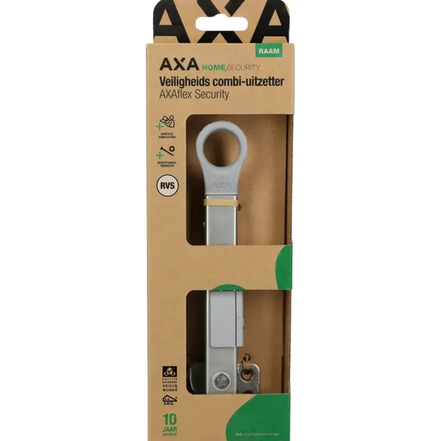 AXA Raamuitzetter combi SKG 2-sterren grijs voor kiepramen