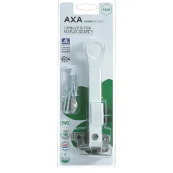 AXA raamuitzetter combi SKG 2-sterren rvs wit buitendraaiend