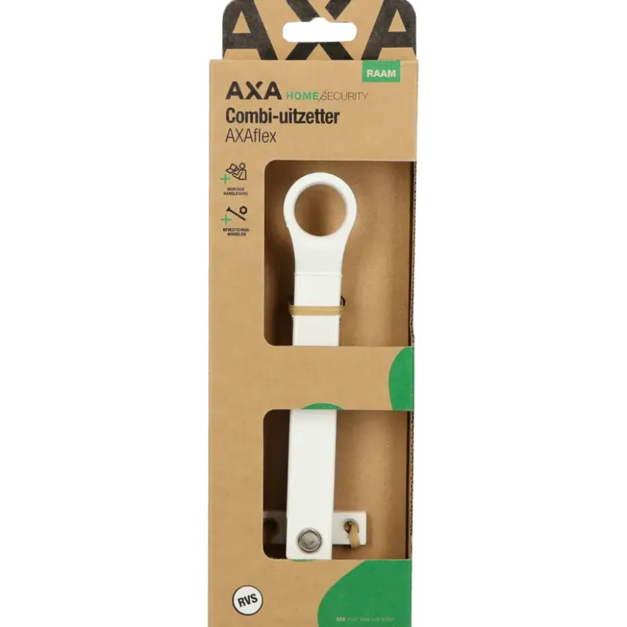AXA Raamuitzetter combi wit voor kiepramen