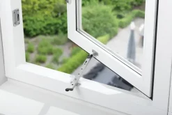 AXA raamuitzetter Habilis rvs 30 cm buitendraaiend