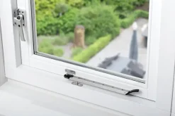 AXA raamuitzetter Habilis rvs 30 cm buitendraaiend