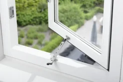 AXA raamuitzetter Habilis rvs 30 cm buitendraaiend