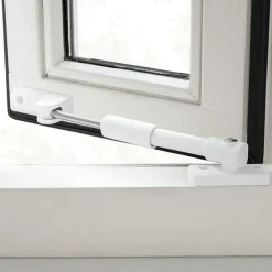 AXA telescopische raamuitzetter wit 20 cm buitendraaiend