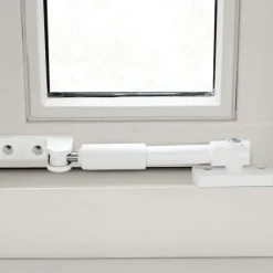 AXA telescopische raamuitzetter wit 20 cm buitendraaiend