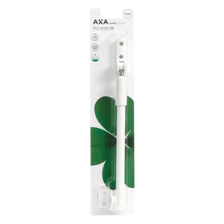 AXA telescopische raamuitzetter wit 30 cm binnendraaiend