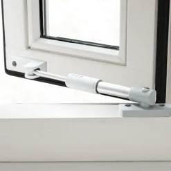 AXA telescopische raamuitzetter grijs 20 cm buitendraaiend
