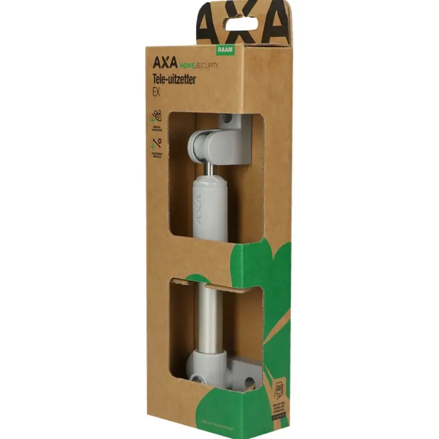 AXA telescopische raamuitzetter grijs 20 cm buitendraaiend