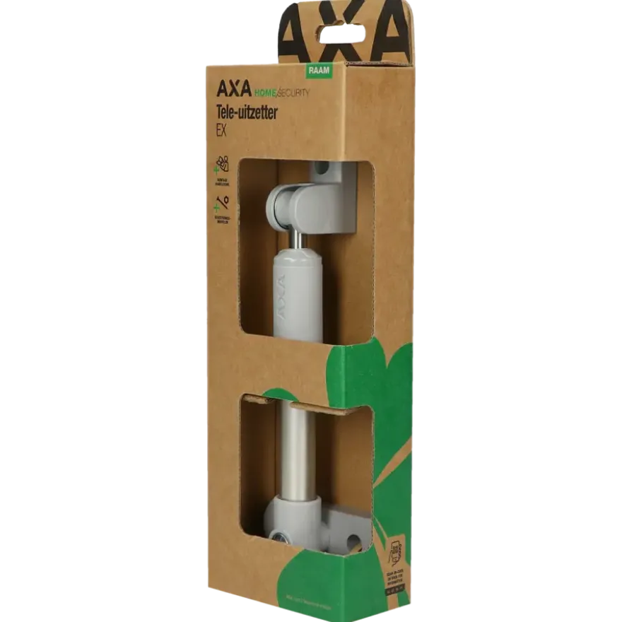 AXA telescopische raamuitzetter grijs 20 cm buitendraaiend