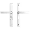 AXA veiligheidsbeslag Edge achterdeur aluminium smal schild met SKG 3-sterren 55 mm