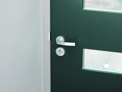 AXA veiligheidsbeslag Oval voordeur aluminium rozet met SKG 3-sterren