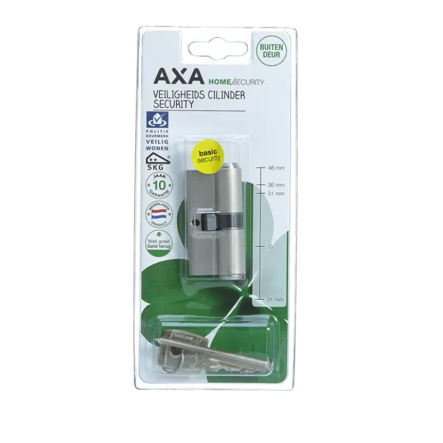 AXA veiligheidscilinder security 30-30mm SKG**