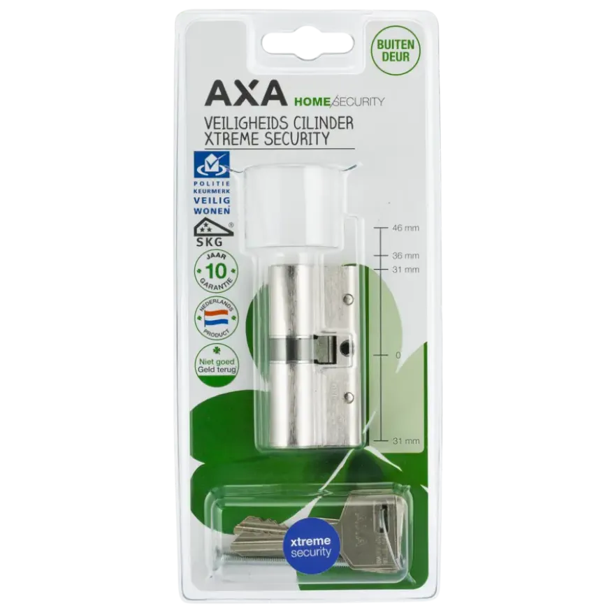 AXA veiligheidscilinder xtreme 30-35mm SKG***