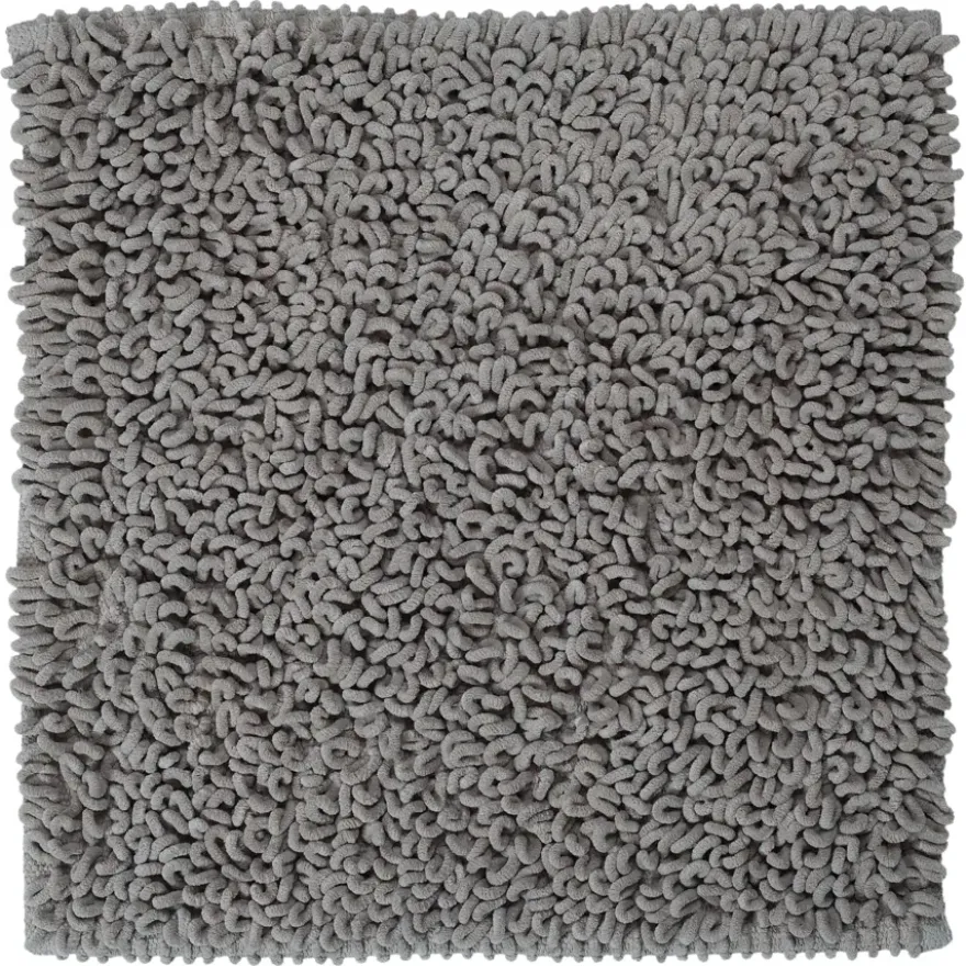 Badmat Twist 60x60cm grijs