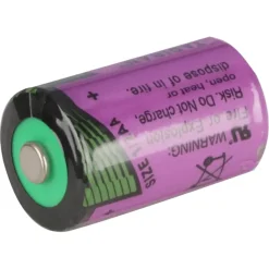 Batterij 1/2 AA Lithium 3.6V 1200mAh