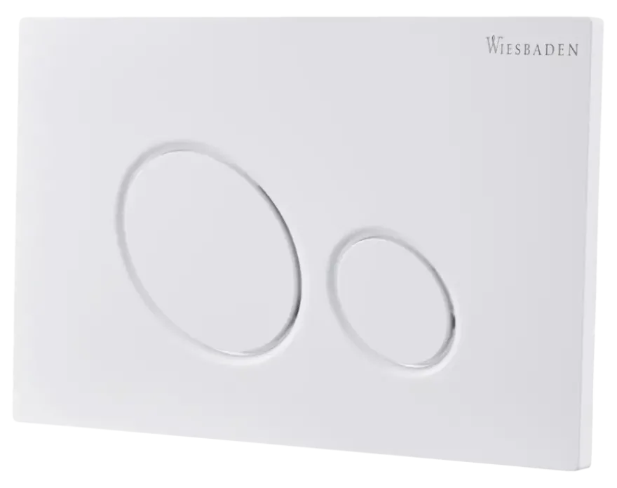 Bedieningspaneel X10 glanzend wit voor inbouwreservoir UP100