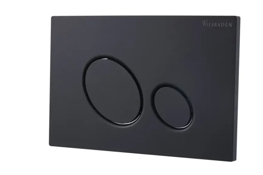 Bedieningspaneel X10 mat zwart voor inbouwreservoir UP100