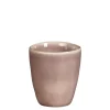 Beker paars - h8,5xd7,5cm