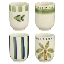 Beker groen - h9,5xd7cm