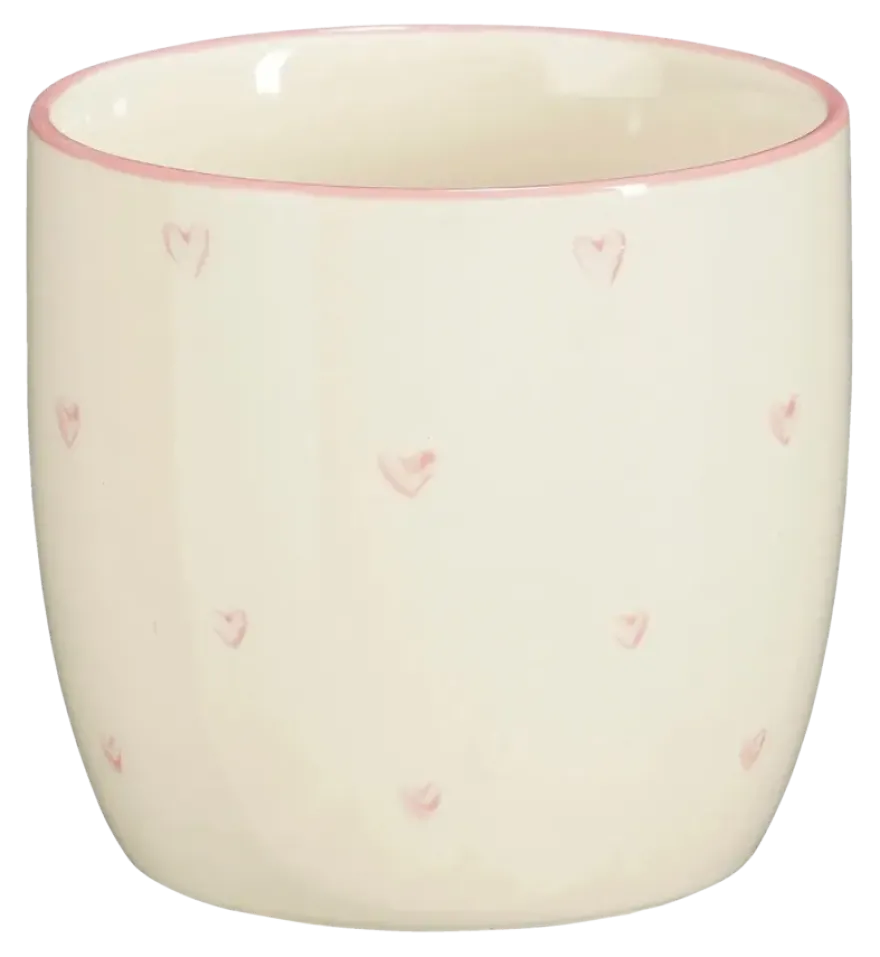 Beker roze - h9xd9cm